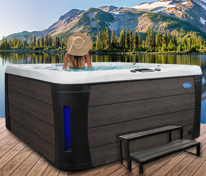 Calspas hot tub being used in a family setting - hot tubs spas for sale Concord