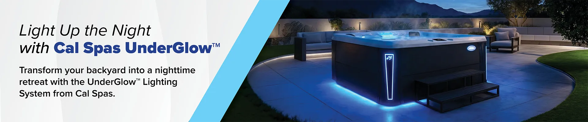 Calspas hot tub being used in a family setting - Concord